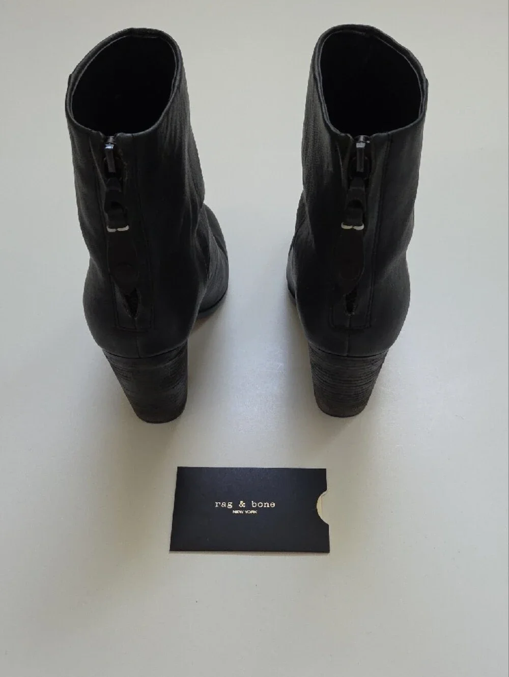 Rag & Bone Women's Black Ankle Boots - Sleek Classic Style